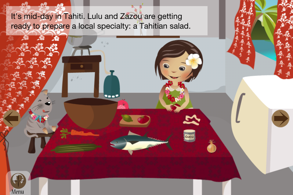 Lulu in Polynesia - Educational App